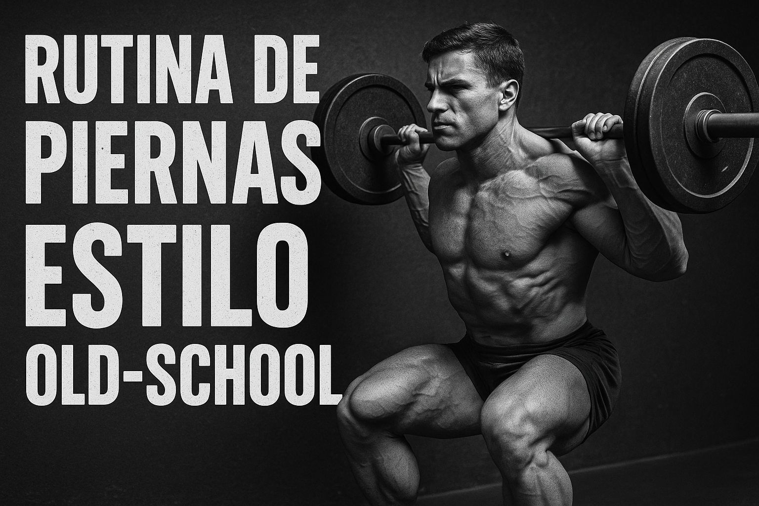RHINOS BLOG | Rutina de piernas estilo old-school: fuerza, sudor y hierro