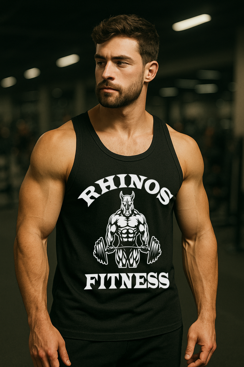 RHINOS FITNESS - BLACK
