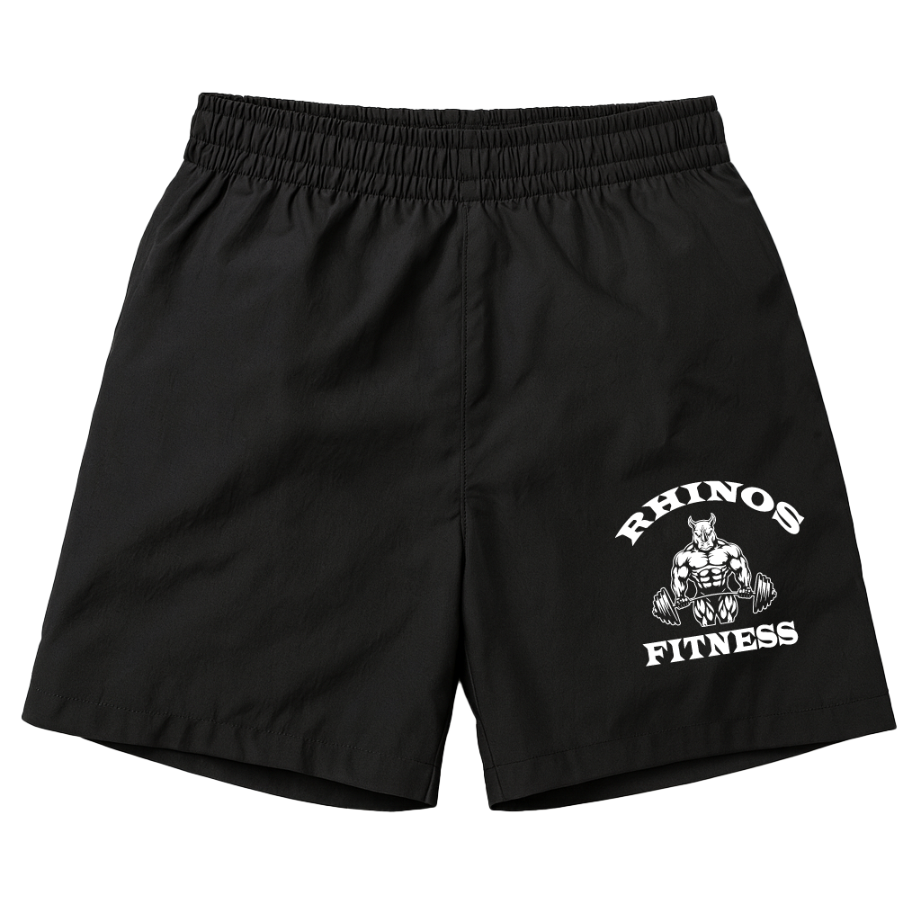 SHORT RHINOS FITNESS - BLACK