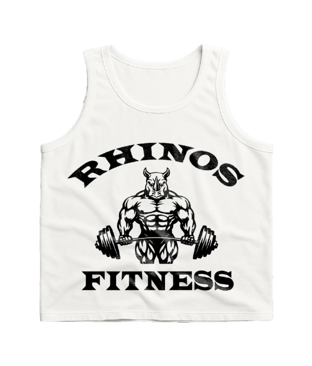 RHINOS FITNESS - WHITE