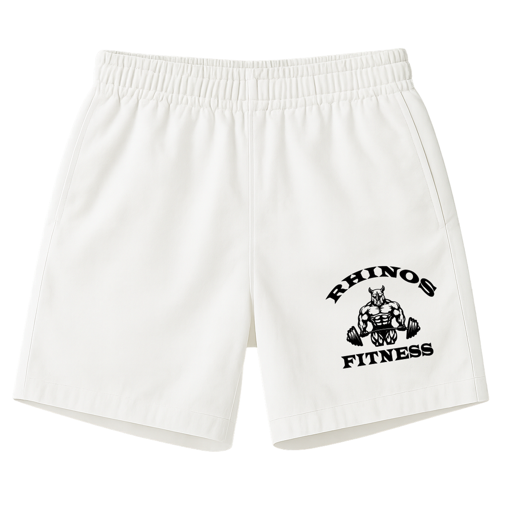 SHORT RHINOS FITNESS - WHITE
