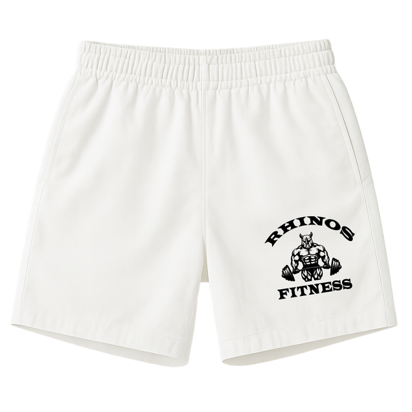 SHORT RHINOS FITNESS - WHITE