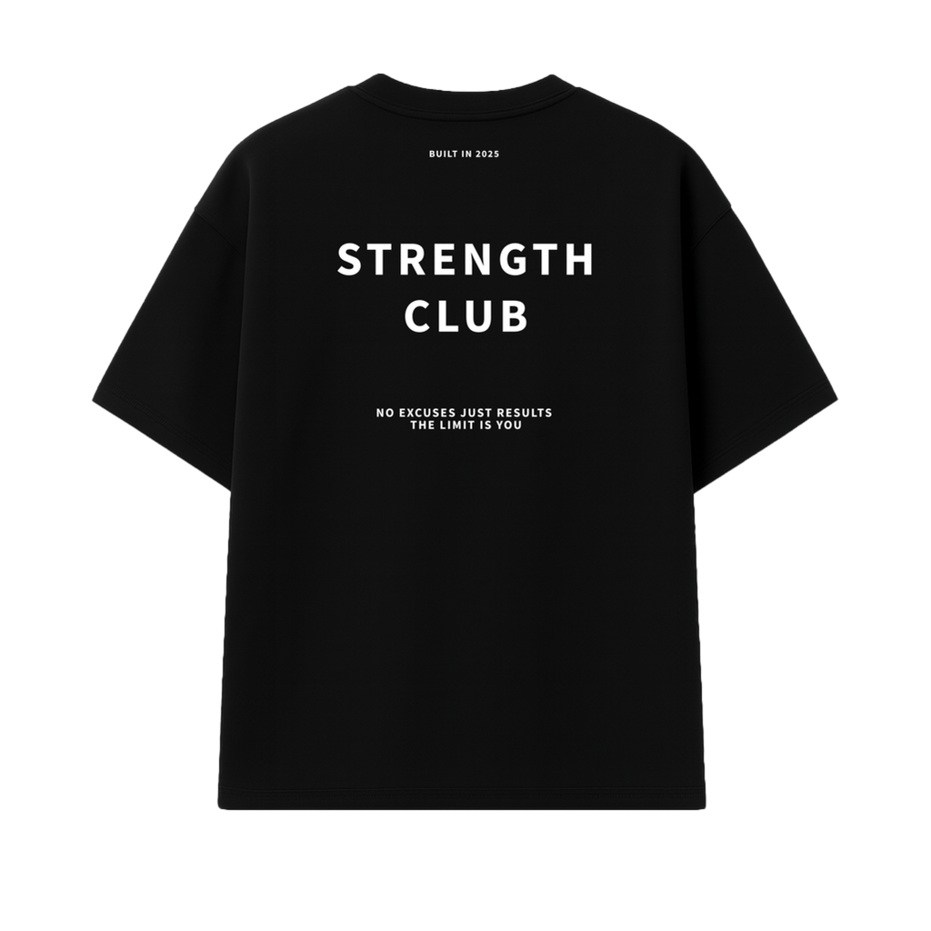 STRENGTH CLUB - BLACK