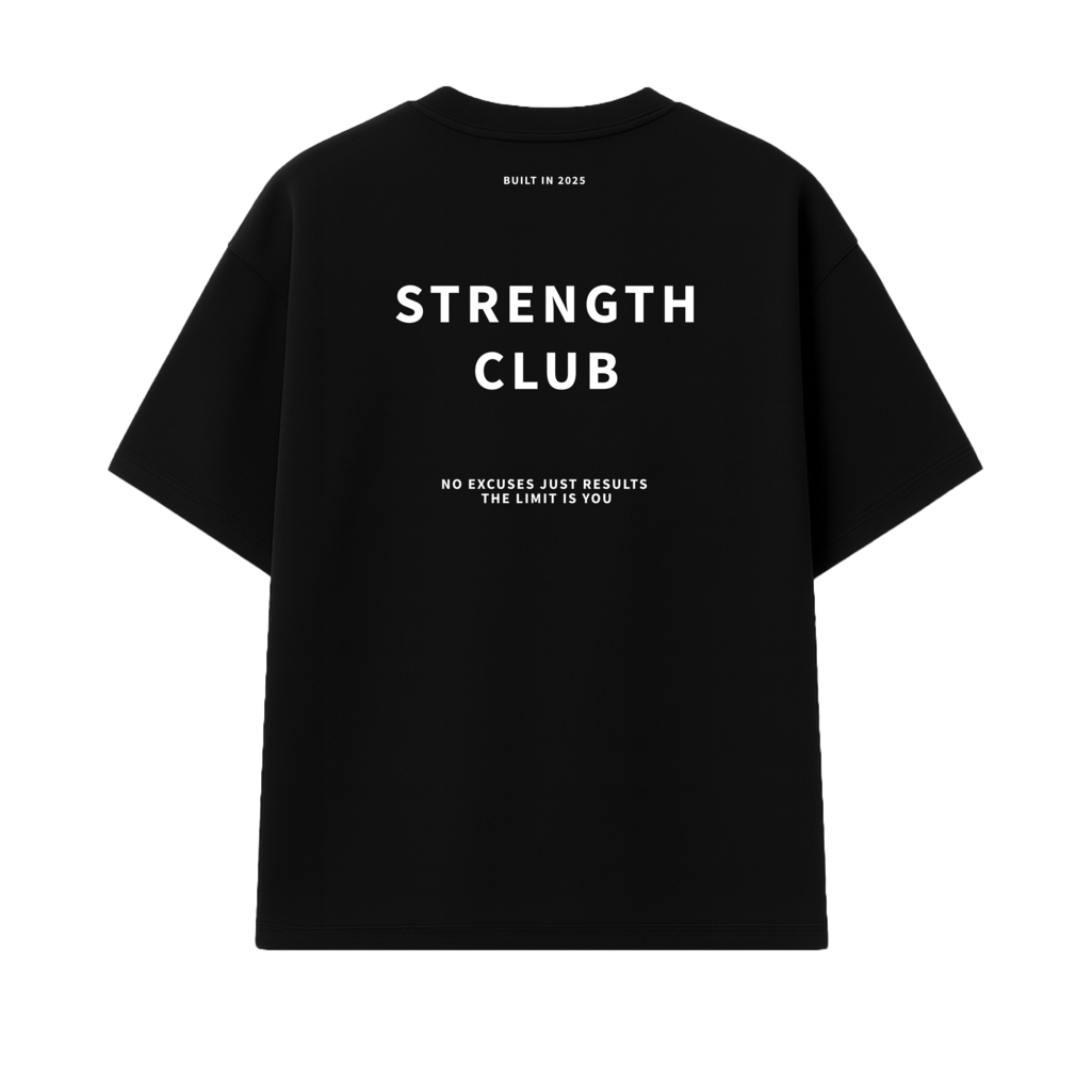 STRENGTH CLUB - BLACK